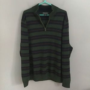 Brooks Brothers Italian Supima Wool 1/4 Zipper XXL